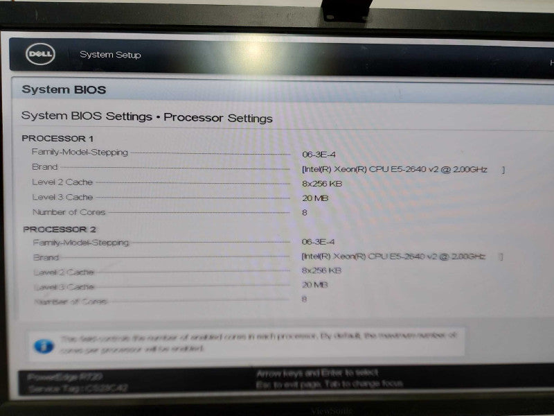 Dell Poweredge R720 2x Xeon E5-2640 V2 @ 2.00ghz / 512gb ram / READ  #