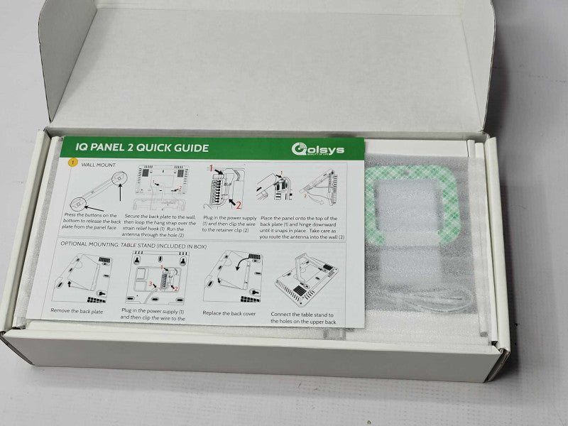 Qolsys IQPanel2 QS9207-12C0-124 Security Panel Screen, READ Q_