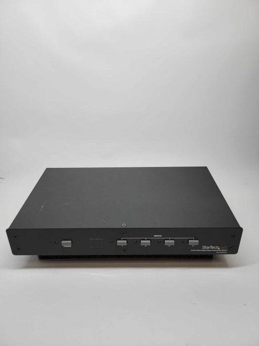 StarTech 4 Port VGA Video and Audio Switch w/ RS232 Control