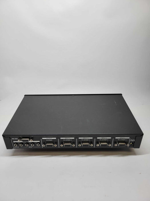 StarTech 4 Port VGA Video and Audio Switch w/ RS232 Control