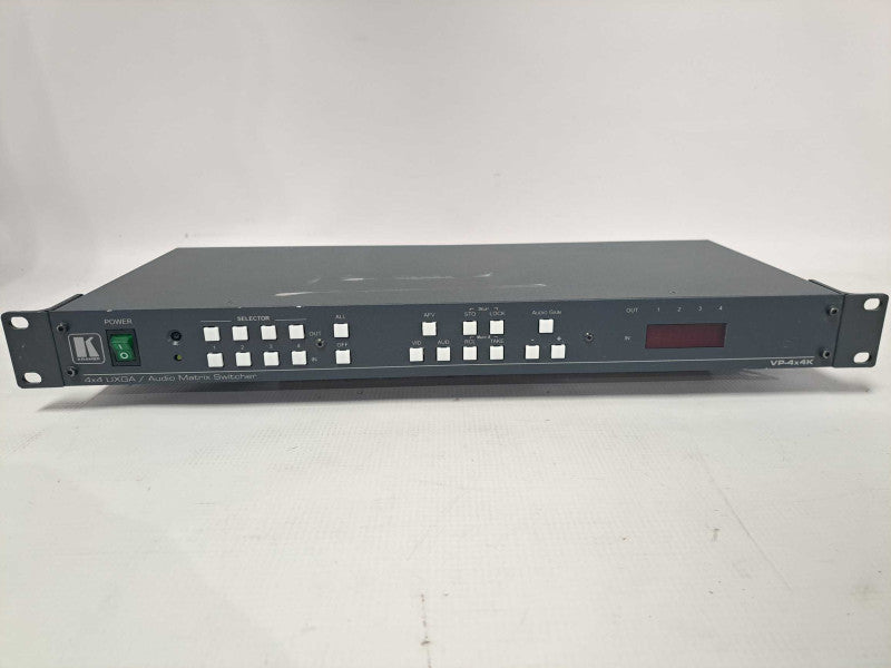 Kramer 4x4 UXGA / Audio Matrix Switcher VP-4x4K - No Remote