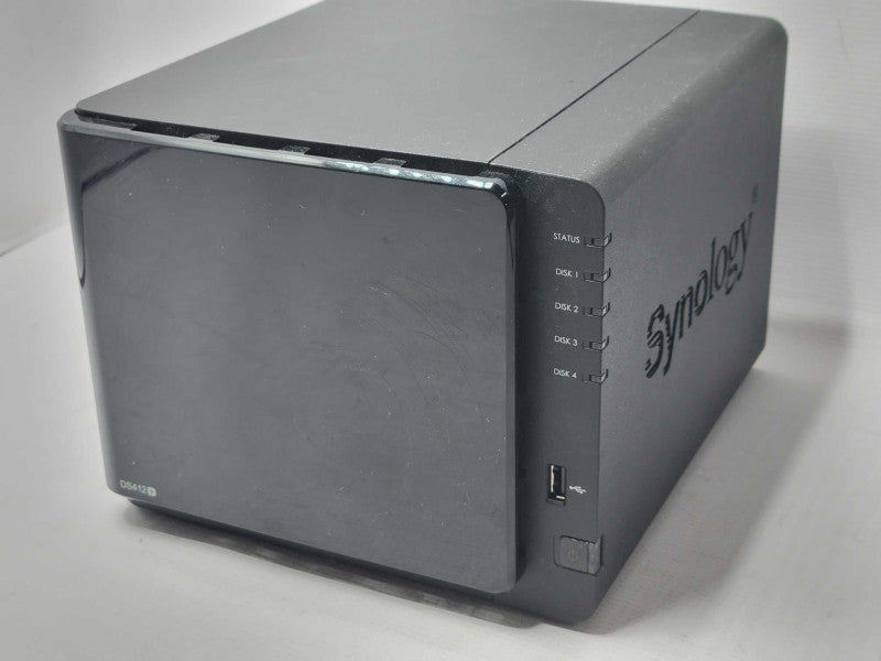 Synology DS412+ Disk Station 4-Bay Network Attached Storage, 1x 3TB HDD _