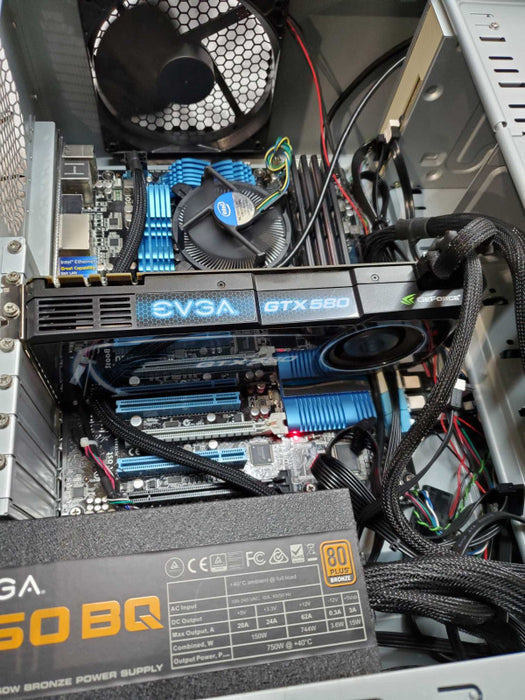Custom PC - Intel i7-2600k @ 3.40 GHZ 16GB DDR3 GTX 580 750W PSU