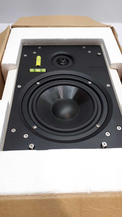 MTX 620WE Rectangular 180-Watt In-Wall/In-Ceiling Speaker, Single Black &