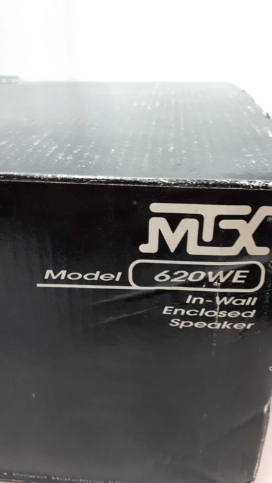 MTX 620WE Rectangular 180-Watt In-Wall/In-Ceiling Speaker, Single Black &