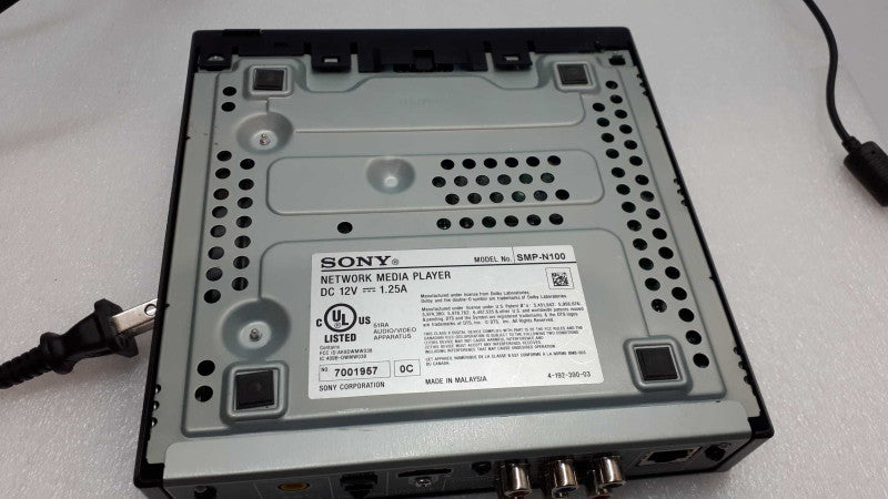 Sony network media player with built-in Wi-FiÂ®, SMP-N100  &