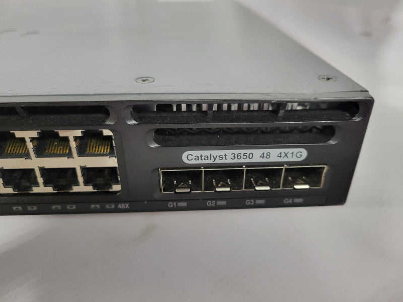 Cisco Catalyst 3650 48 Port  4x1G SFP WS-C3650-48PS Network Switch READ !