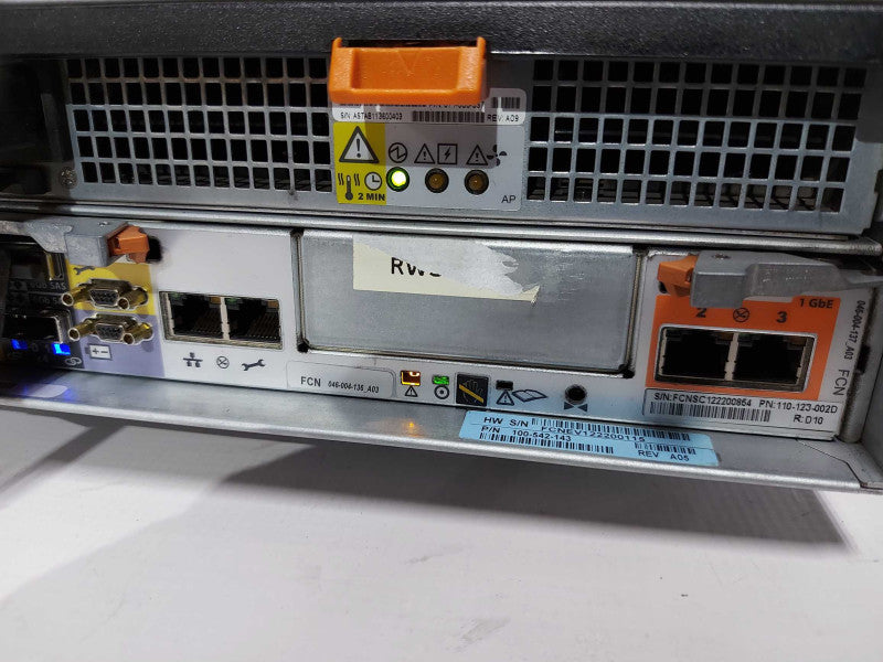 Dell EMC EPE Storage Disk Array / 2x Controllers / 2x psu / read below #