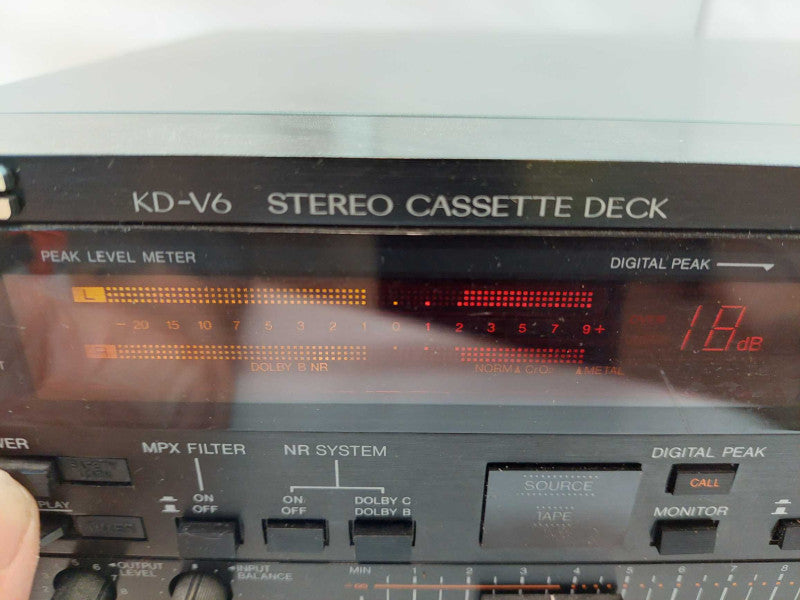 JVC KD-V6C Video Cassette Player Deck