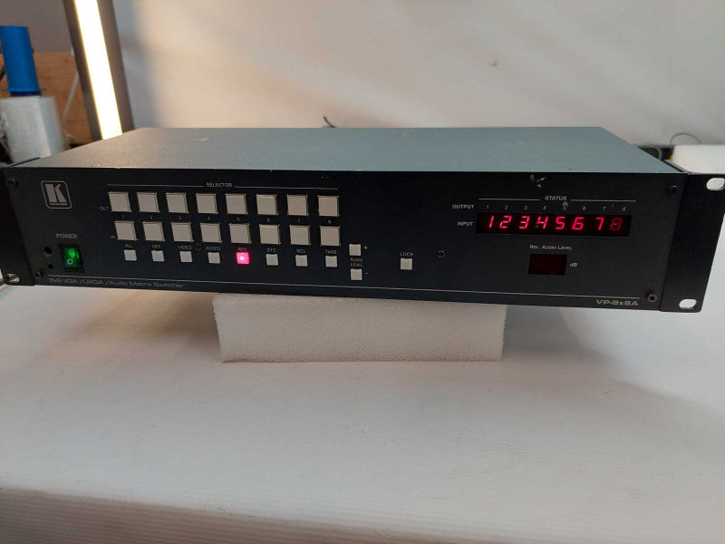 Kramer 8x8 VGA/UXGA/Audio Matrix Switcher Model: VP-8X8A
