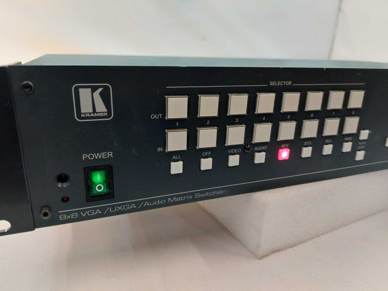Kramer 8x8 VGA/UXGA/Audio Matrix Switcher Model: VP-8X8A