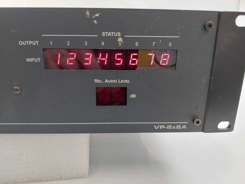 Kramer 8x8 VGA/UXGA/Audio Matrix Switcher Model: VP-8X8A