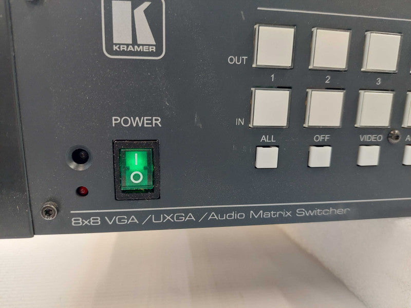 Kramer 8x8 VGA/UXGA/Audio Matrix Switcher Model: VP-8X8A