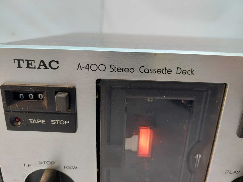 Teac A-400 Stereo Cassette Deck  Year 1976