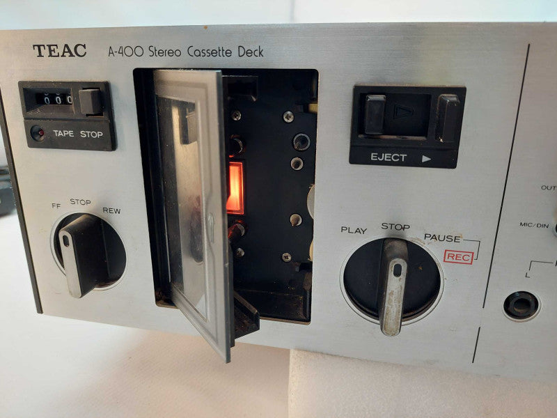 Teac A-400 Stereo Cassette Deck  Year 1976