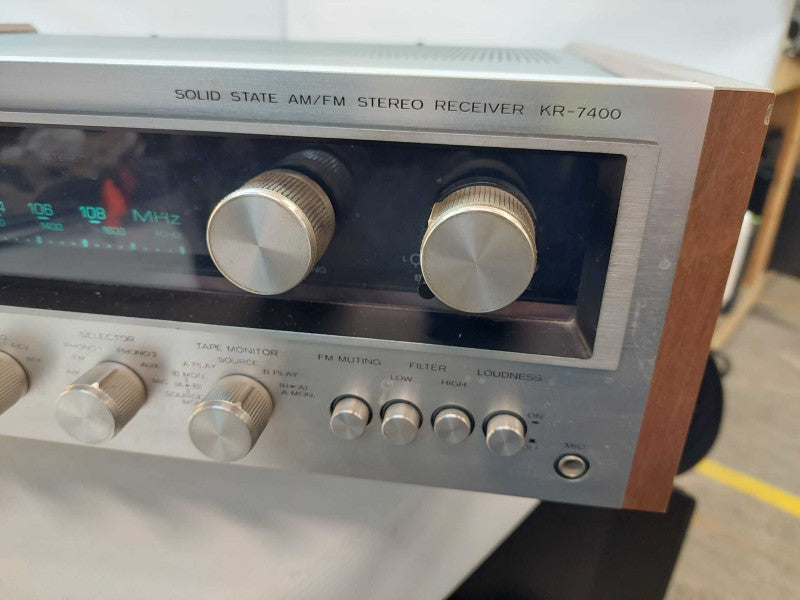 Kenwood Solid State AM/FM Stereo Receiver Model: KR-7400