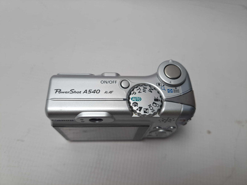 Canon PowerShot A540 PC1183 6.0MP Digital Point & Shoot Silver Camera