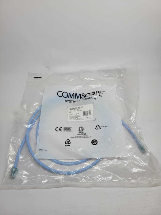 6 FT, GigaSPEED X10D 360GS10E, RJ45-RJ45, 4-Pair 23 AWG Solid, CAT 6A, T568B