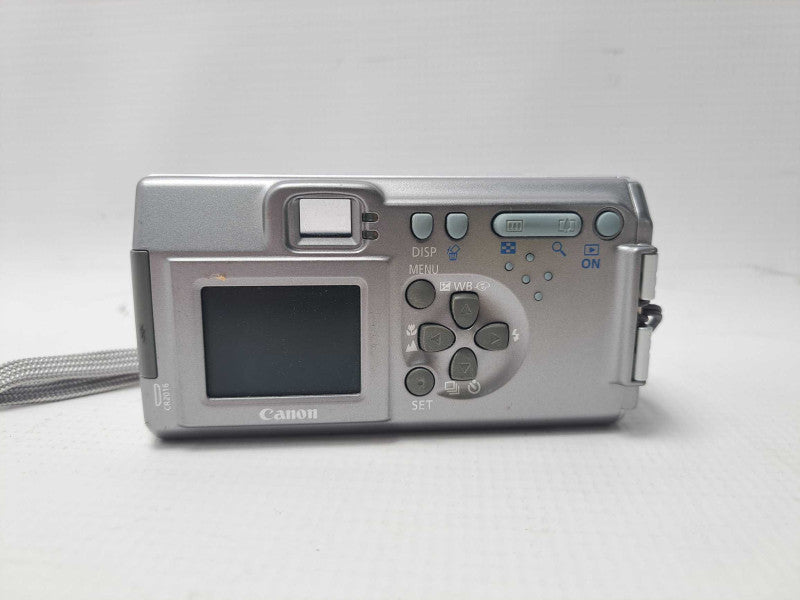 Canon Powershot A200 2.0MP Metallic Silver Digital Camera 4x Zoom PC1025
