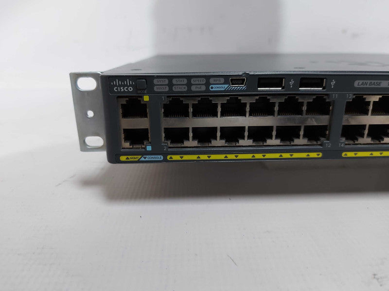 Cisco Catalyst 2960X Series WS-C2960X-48LPS-L 48-Port Managed Gigabit PoE+  #