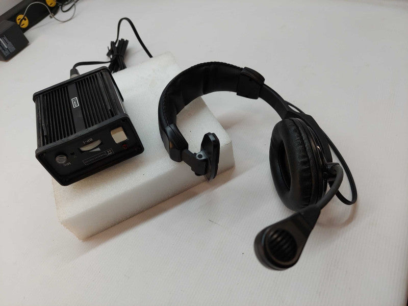 Production Intercom Inc. with Headset Mic BP1 Single Circuit Headset Pack