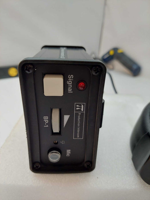 Production Intercom Inc. with Headset Mic BP1 Single Circuit Headset Pack