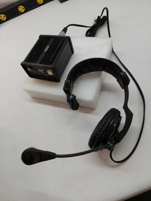Production Intercom Inc. with Headset Mic BP1 Single Circuit Headset Pack