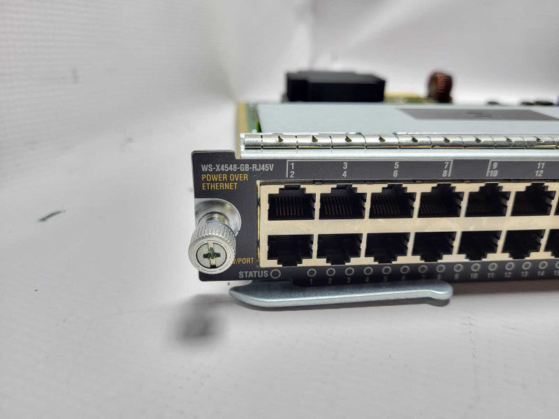Cisco Line Card (WS-X4548-GB-RJ45V) 48-Ports Plug-in Module Switch Q$