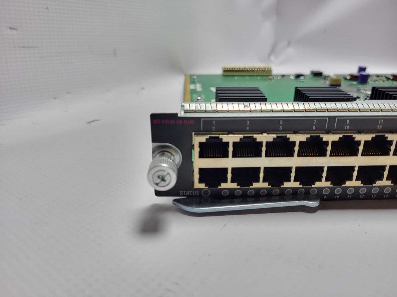 Cisco Line Card (WS-X4548-GB-RJ45V) 48-Ports Plug-in Module Switch $