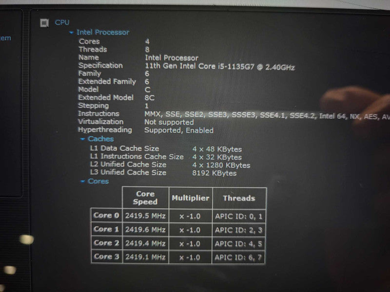 Surface Pro 7+ (1961) i5-1135G7 @ 2.4GHz 16GB RAM 256GB SSD READ $