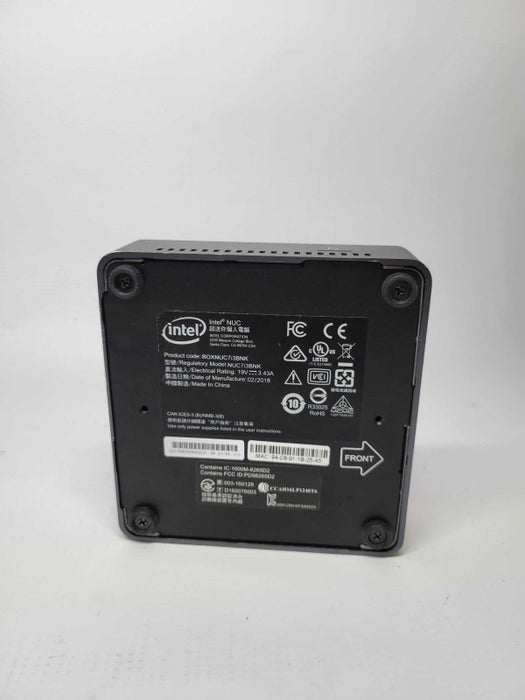 Intel NUC (BOXXNUC7i3BNK) Corew i3-7100U - 8GB RAM - 256GB SSD /no PWR ADPTR Q