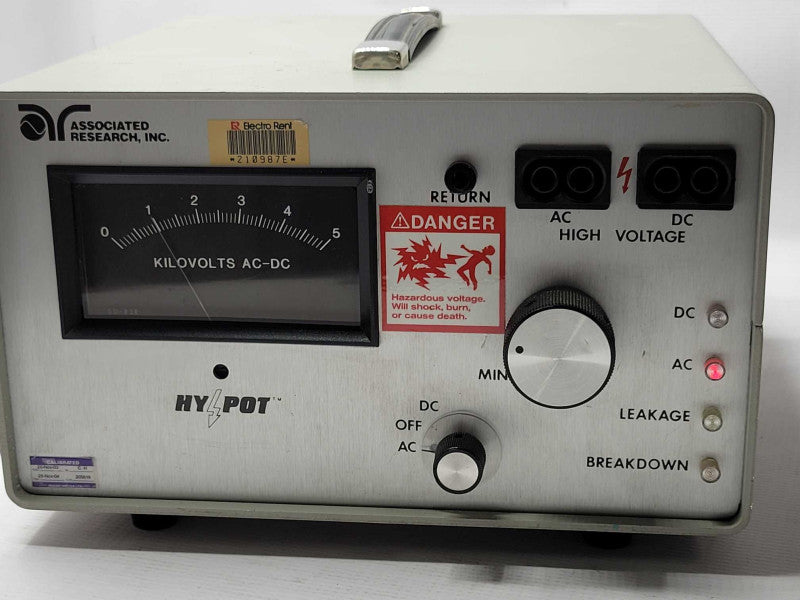 Associated Research Junior 4045AI AC/DC Junior HYPOT, READ _