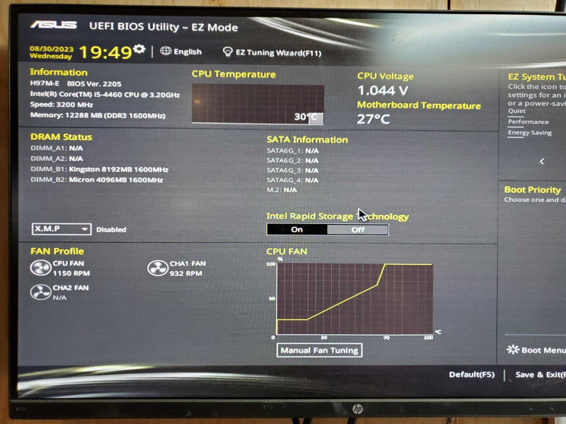 Custom PC - Intel i5-4460 @ 3.20 GHZ 12GB DDR3 550W PSU