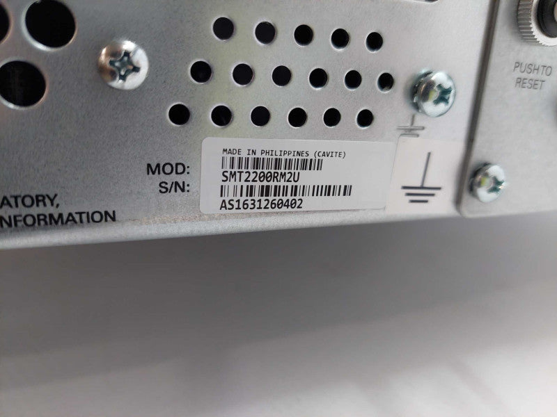 APC Model: SMT2200RM2U Rack Mountable