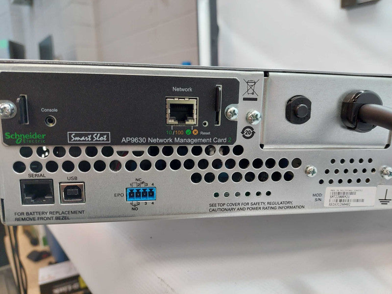 APC Model: SMT2200RM2U Rack Mountable