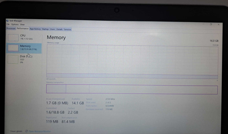 HP EliteBook 840 G3 i7-6600U @ 2.60GHz, 16GB RAM, 256GB SSD !