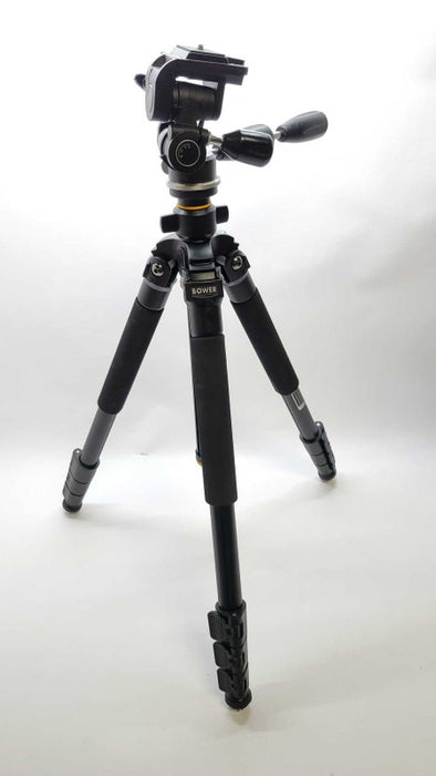 BOWER - VT-6500 Steady-Lift Series Pro Heavy Duty 65 Inch Tripod