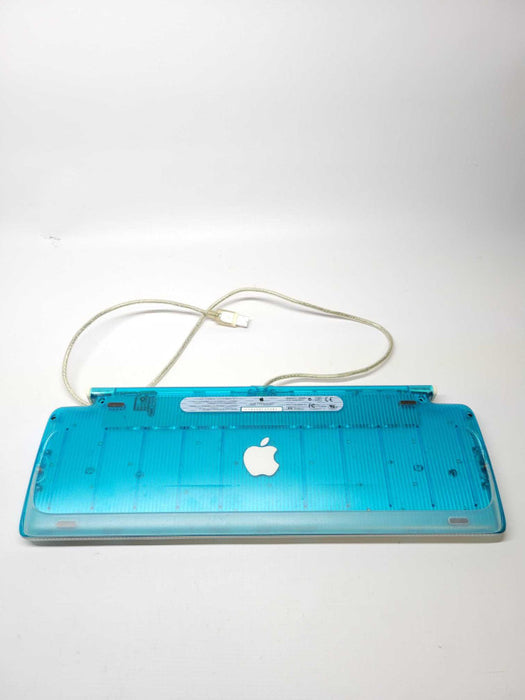 Vintage Apple iMac USB Keyboard Translucent Teal/Graphite M2452