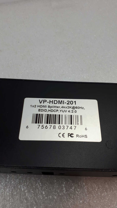 1x4 HDMI SplitterVP-HDMI-201 4K &