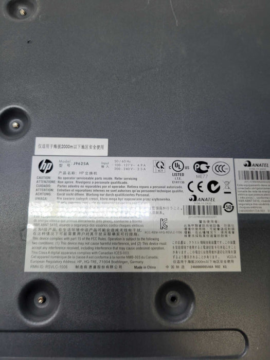 HP ProCurve J9625A 2620-24-PoE+ 24 Port PoE Switch