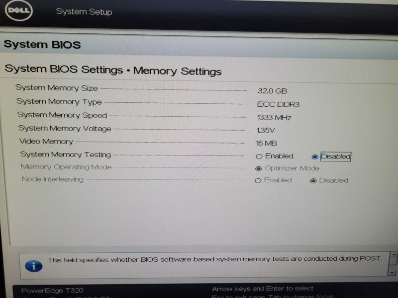 Dell Power Edge T320 - Xeon 2430 0 - 32GB RAM - NO HDD - PERC H310 1xPSU