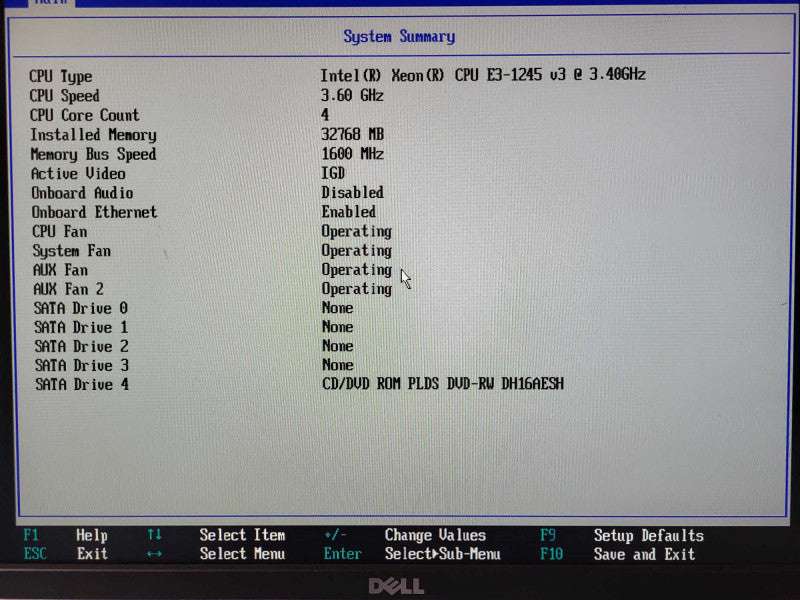 Lenovo TS440 Workstation E3-1245 v3 @ 3.40GHz 32GB RAM  9240-8i RAID 3.5\\" $