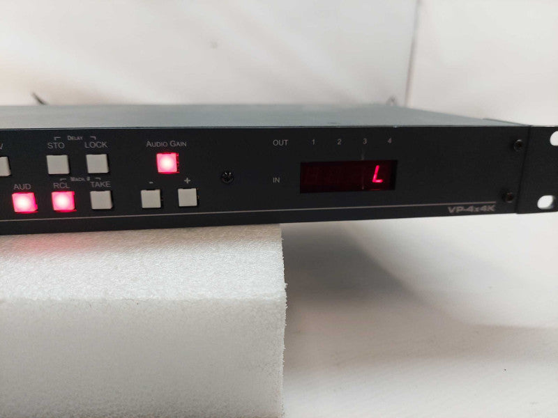 Kramer 4x4 UXGA/ Audio Matrix Switcher Model: VP-4X4K