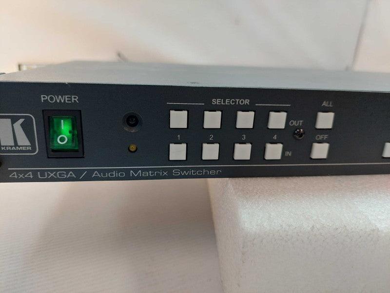 Kramer 4x4 UXGA/ Audio Matrix Switcher Model: VP-4X4K