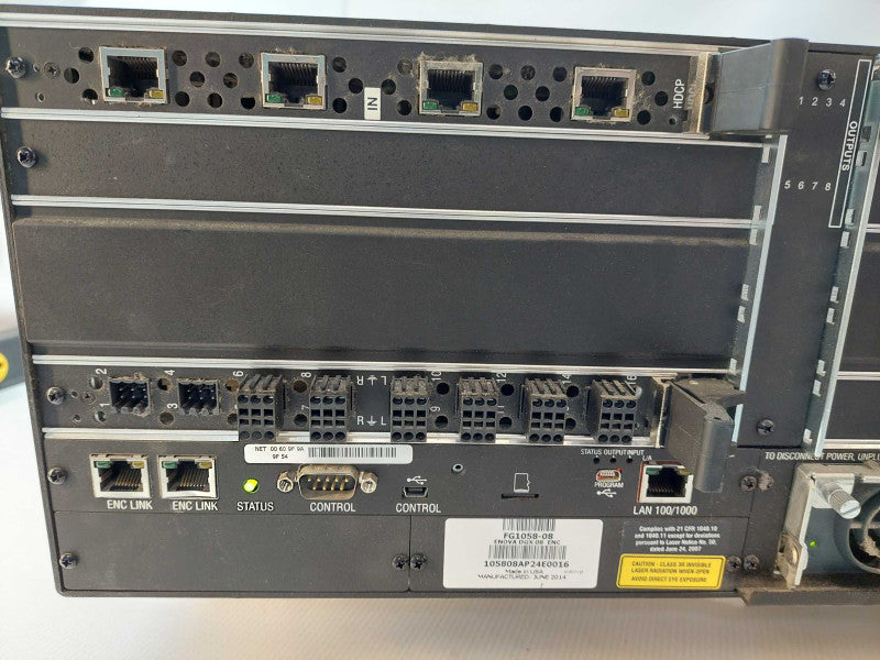 AMX Enova DGX 8 ENC  FG1058-08   Rack Mountable.
