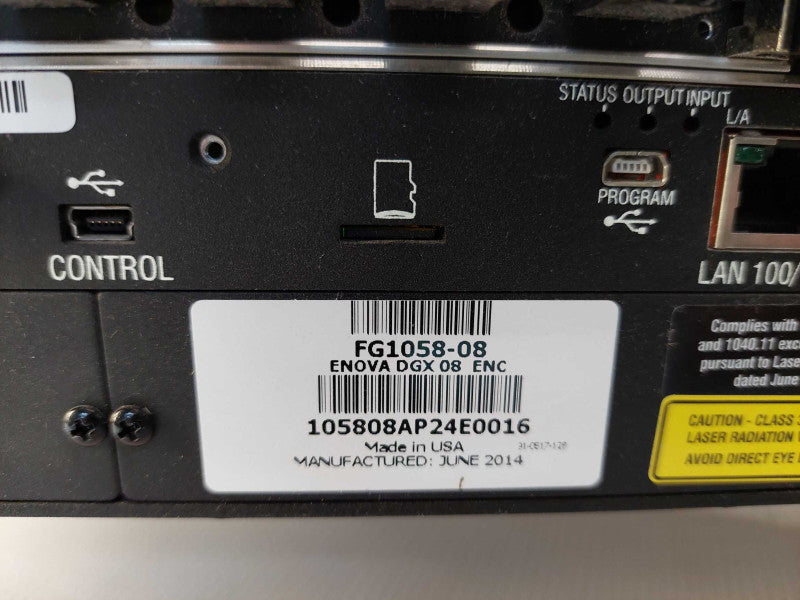 AMX Enova DGX 8 ENC  FG1058-08   Rack Mountable.