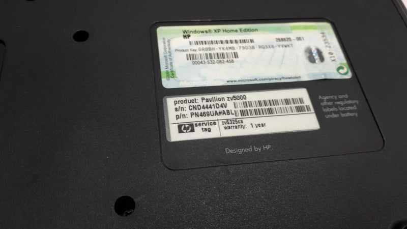 HP Pavilion zv5000 Laptop 15.4\\" LCD SCREEN Vintage &