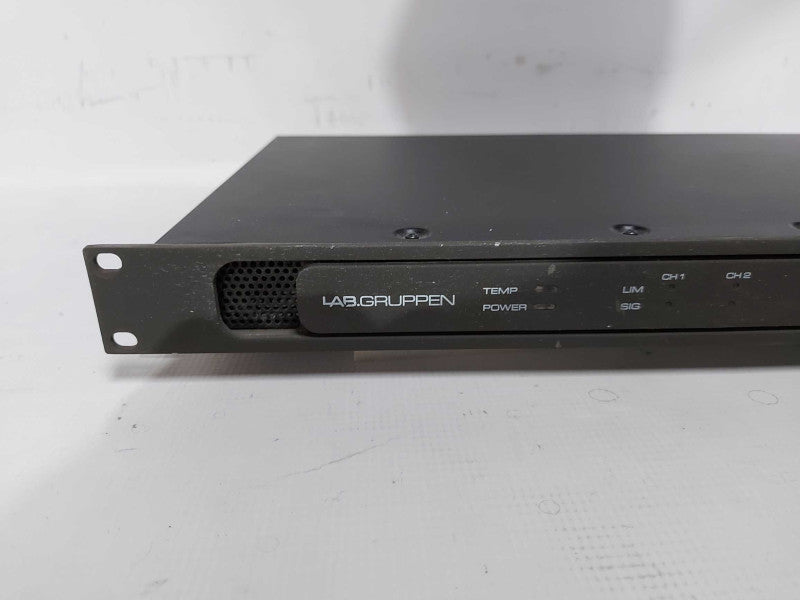 Lab Gruppen E 12:2 2-Channel 1200W Pro Audio Amplifier Q#