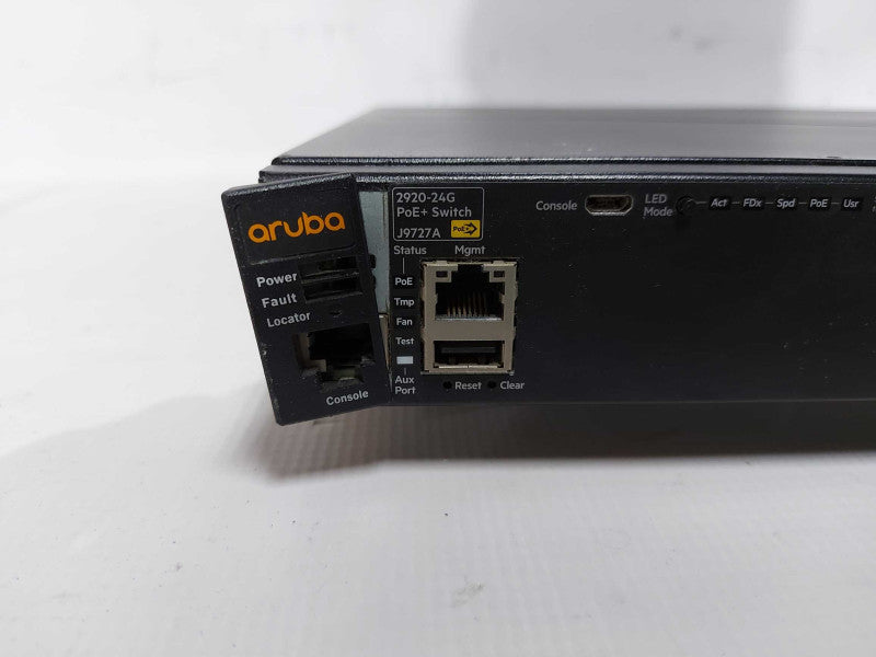 J9727A HP Aruba 2920 24G POE+ Switch J9727 #