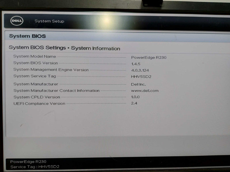 Dell Poweredge R230 Xeon E3-1240 V5 @ 3.50ghz / 32gb ram / H730 Raid Ctrl #